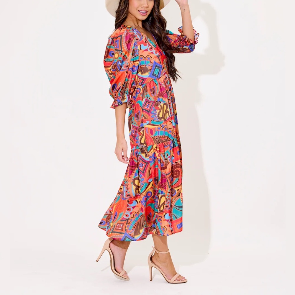 NWT Alden Adair - Frances Dress Size XS (Fits like a SMALL)